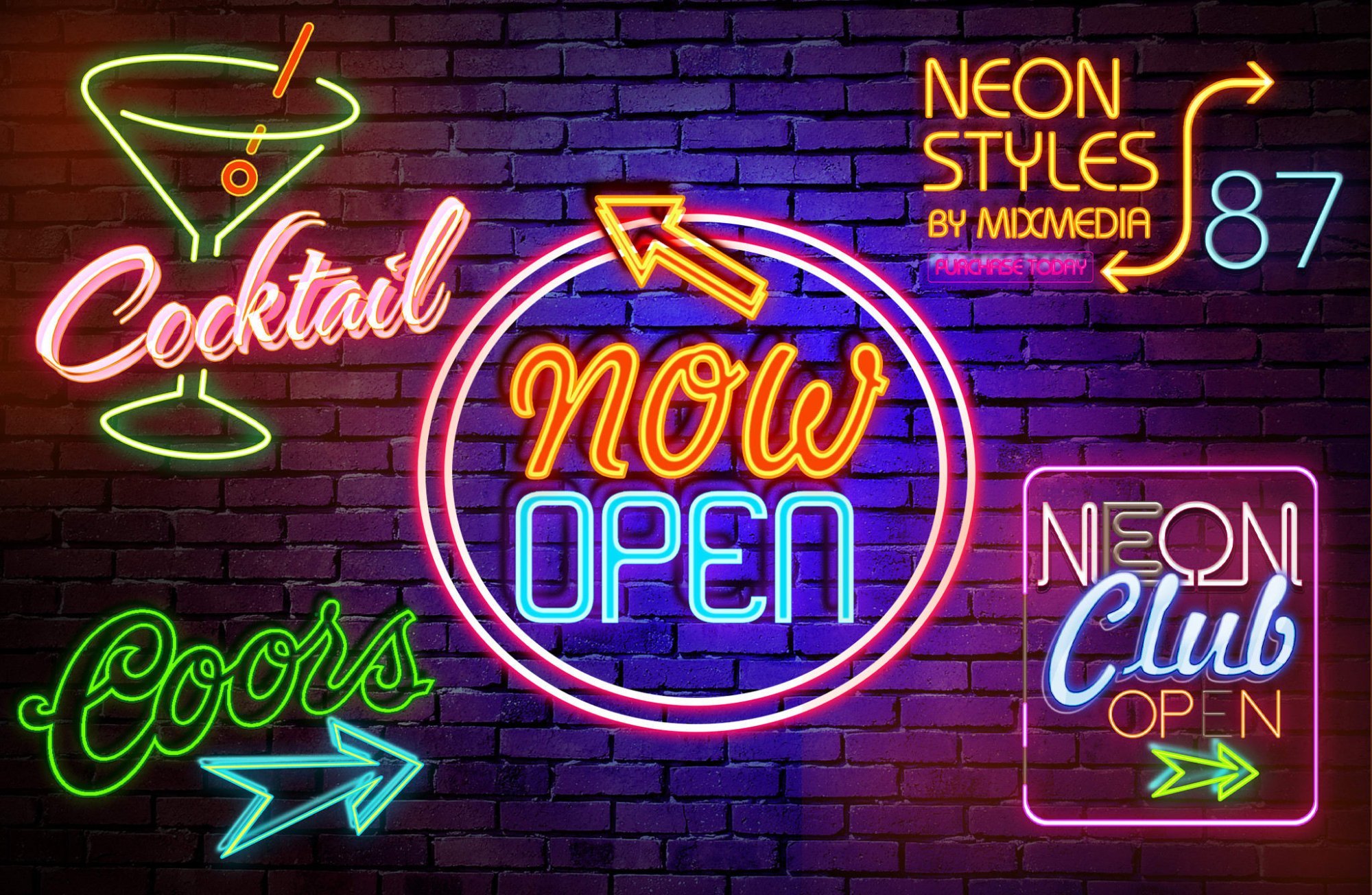 Home neon sign board